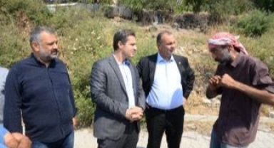 CHP İl Başkanı Aslanoğlu'ndan yangında ikinci gün mesaisi
