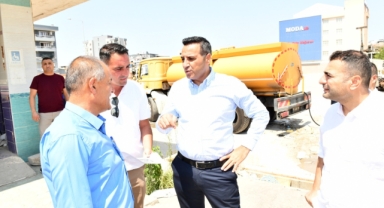Çiğli’de kaçak yapının yerine yol ve park