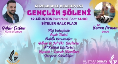 Güzelbahçe'den gençlik şöleni