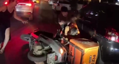 İzmir'de ekmek parası yolunda bir kaza!