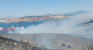 İzmir'de orman yangını