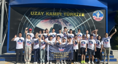 İzmir’deki Uzay Kampına Çinli öğrenciler de katıldı
