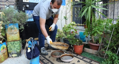 Karşıyaka’da haşereyle kararlı mücadele