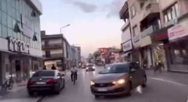 Kiraladığı araçla drift atan genç 58 bin TL ceza yedi