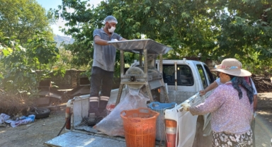 Selçuk’ta salça yapımına makine desteği!
