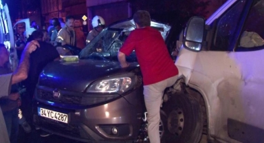 Ümraniye’de feci kaza: 3’ü çocuk 8 yaralı