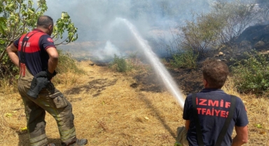 Yamanlar Dağı’nda çıkan yangınla mücadele sürüyor