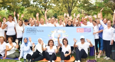 Balçova'da Hareketlilik Haftası’na yoga ve pilatesli karşılama