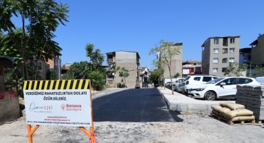 Bornova'da sorunlar çözülüyor... Rafetpaşa Mahallesi’ne yeni yol!