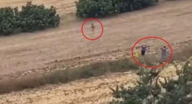 Filmleri aratmayan kovalamaca: Şüpheli kaçtı, polis tarlada kovaladı