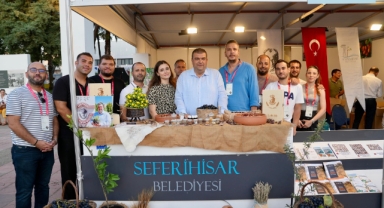 İEF'te Seferihisar standına büyük ilgi!