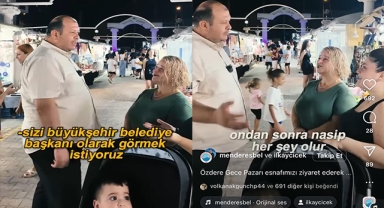 İlkay Çiçek’in gözü Büyükşehir’de… Vatandaşa ‘nasip!’ cevabı!