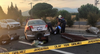 İzmir'de feci kaza... 2 ölü, 3 ağır yaralı