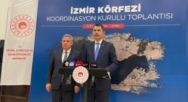 İzmir Körfezi için acil eylem planı hazırlanacak… Bakan Kurum: Kaderine terk etmeyeceğiz!