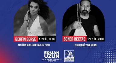 İzmirli müzisyenler Narlıdere'de sahneye çıkacak!