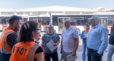 Litvanya heyeti İzmir Büyükşehir Belediyesi’nin çalışmalarını inceledi