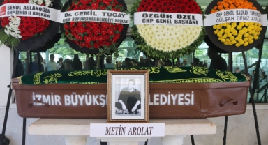 Metin Arolat'a İzmir'de son görev!