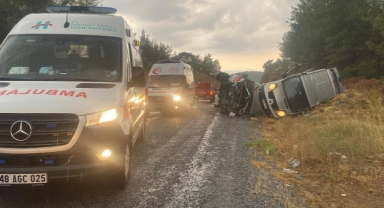 Muğla’da 2 kaza, 1 ölü, 14 yaralı