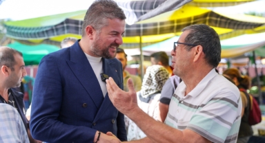 Başkan Duman pazarın nabzını tuttu