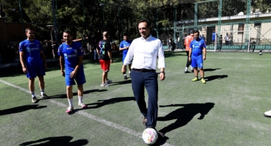 Bornova Belediyesi’nde futbol heyecanı başladı