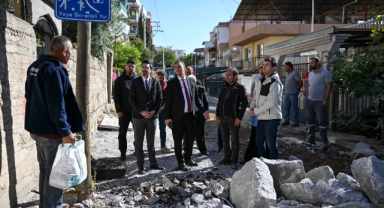 Bornova’nın yolları hızla yenileniyor!