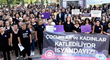 Bornovalı kadınlardan Gar Katliamı anması: Yaşamak istiyoruz!