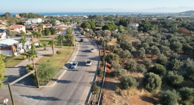 Güzelbahçe'nin yollarına modern dokunuş!