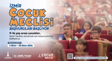 'İzmir Çocuk Meclisi' başvuruları başlıyor