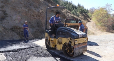 İzmir’in zirvesinde asfalt seferberliği