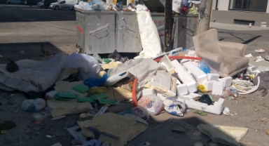 Karşıyaka'da ihmal…İşçi çok, temizlik yok!