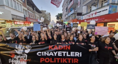 'Kırık Saçlar Özgürlüğe Yürüyor’ yürüyüşü Torbalı'da ses yükseltti!