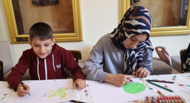 Konak Belediyesi’nden çocuklara ve annelerine özel atölye