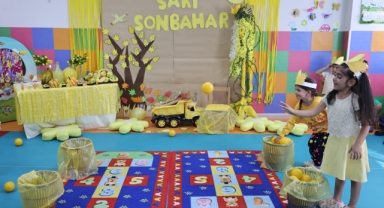 Konaklı minikler “Sarı Sonbahar” ile hem eğlendi hem öğrendi