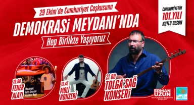Narlıdere’de Cumhuriyetin 101’inci yaşı coşkuyla kutlanacak