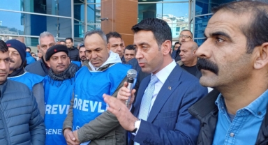 Başkan Önal grevdeki işçilere seslendi: 8 aydır gerçekçi bir ekonomi ile gitmiyoruz!