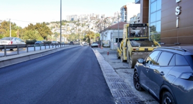 Bayraklı’da yol ve köprü yenileme çalışmaları sürüyor