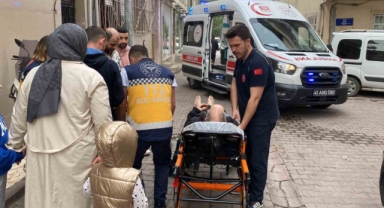 Çalışma sırasında doğal gaz borusu patladı
