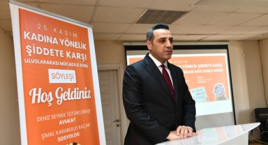 Çiğli'de kadına yönelik şiddete karşı farkındalık söyleşisi