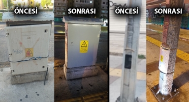 Gediz Elektrik’ten ‘onarım’ aksaması… Haberimiz sonrası ancak yapılabildi!