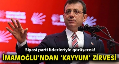 İmamoğlu’ndan ‘kayyum’ zirvesi… Siyasi parti liderleriyle görüşecek!