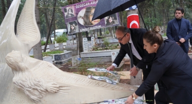 Kadına şiddetin simgesi Özgecan Aslan unutulmadı