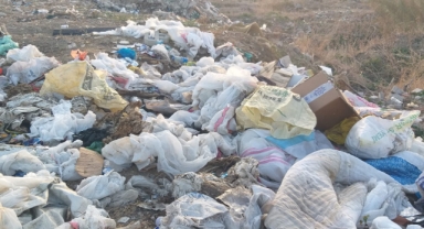 Kemalpaşa’da çöp sorunu büyüyor… Yolda, bahçede, mezarlıkta her yerde!