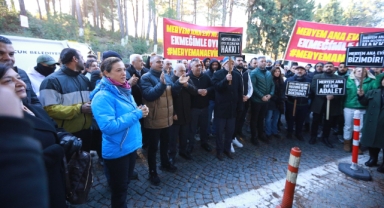 'Meryem Ana nöbeti' sürüyor... Başkan Filiz Ceritoğlu Sengel: Tahliye yok, mücadeleye devam!