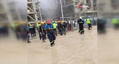 SASA'da panik anları!
