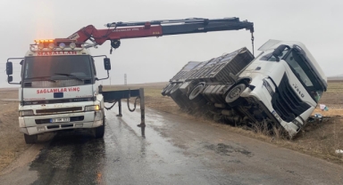 Afyonkarahisar'da korkutan kaza
