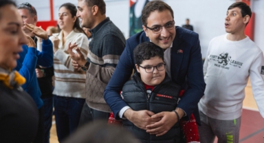 Balçova’da engelsiz yeni yıl kutlaması