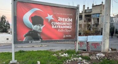 Bayraklı'da şaşırtan bayram kutlaması!