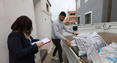Güzelbahçe Belediyesinden ihtiyaç sahiplerine kış desteği