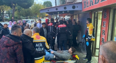 İzmir'de berbere silahlı saldırı: 4 yerinden vurup kaçtı
