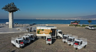 Konak’tan Sıfır Atık atağı... Atık yönetimine UNDP’den 11 araçlık destek